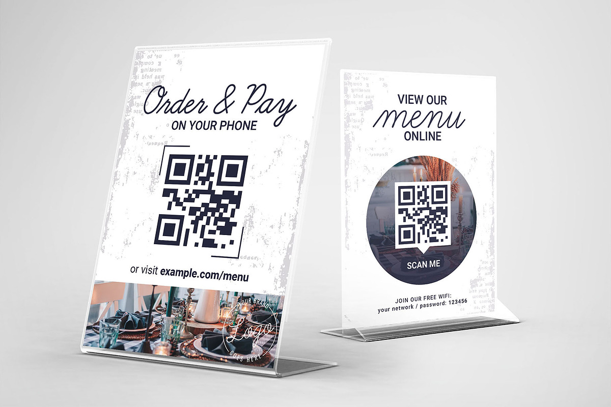 QR Code Flyer Templates Vol.3, a Flyer Template by BrandPacks