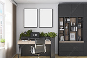 Frame Mockup Office - 862, a Print Template by Mockup Shop (Thumbnail 2 of 3)