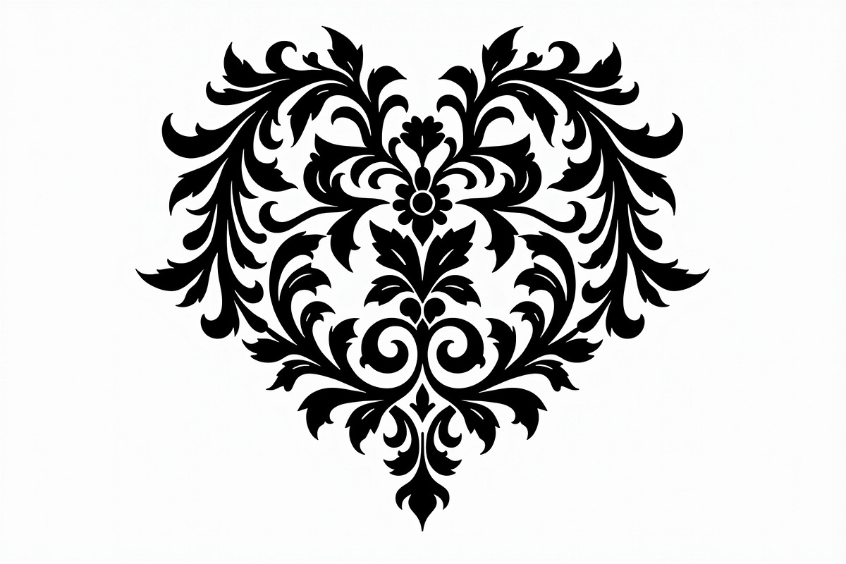 Romantic Lace Heart Clipart, an Illustration by Artivon (Photo 15 of 21)