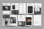 Photography Portfolio Layout, a Magazine Template by ClickPaint_Studio (Thumbnail 1 of 4)