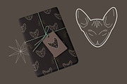 Mystical Cats. Lunar & celestial set, an Object Graphic by Sofico (Thumbnail 14 of 17)
