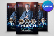 Destiny Night Prophetic Church Flyer, a Flyer Template by Psd Templates (Thumbnail 2 of 3)