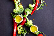 Food Alphabet Letters Collection, a Photo by Juliko1 (Thumbnail 17 of 20)