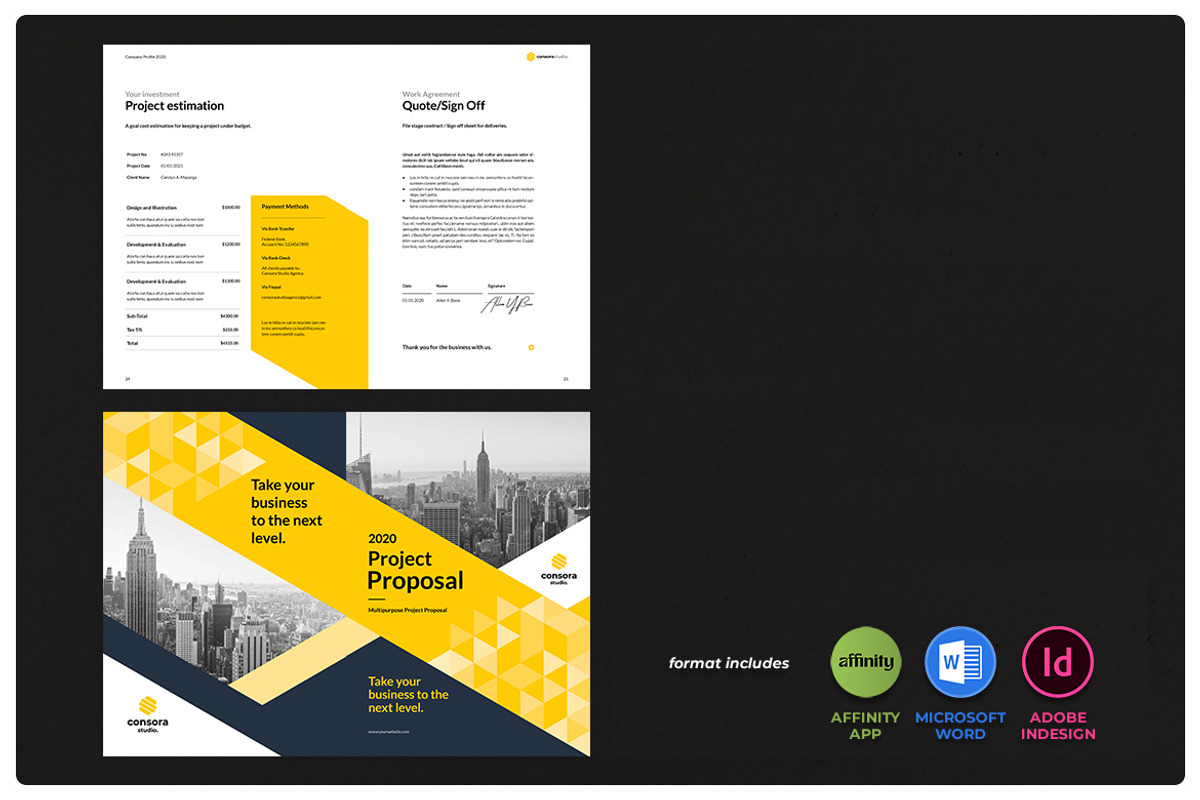 Proposal, a Brochure Template by StudioGraficso (Photo 9 of 10)