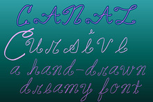 Canal Cursive Amsterdam Font