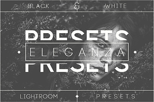 Eleganza - 74 B&W Lr Presets