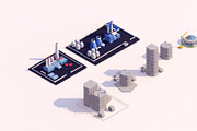 Low Poly Buildings Pack, an Architecture 3D Model by Anton Moek (Thumbnail 4 of 8)