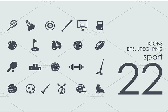 22 Sport Icons