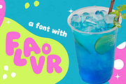 Soda Pop – Playful Bold Font, a Sans Serif Font by Collette Collabs (Thumbnail 2 of 4)