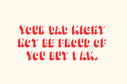 Chapstick Handdrawn Display Font, a Sans Serif Font by Off The Rack © (Thumbnail 4 of 7)