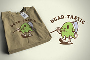 Halloween Slime Cartoon Vintage, an Illustration by vectstudio (Thumbnail 2 of 5)