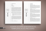Modern Resume CV Template Mac + PC, a Resume Template by The Creative Resume (Thumbnail 4 of 8)