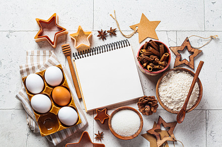 Ingredients for Christmas cookies, a Food & Drink Photo by vaaseenaa