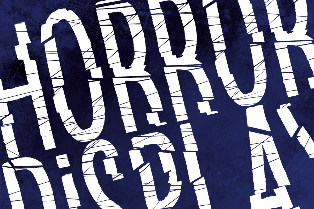 Kiskter crash, a Font by La Boite Graphique (Photo 3 of 3)