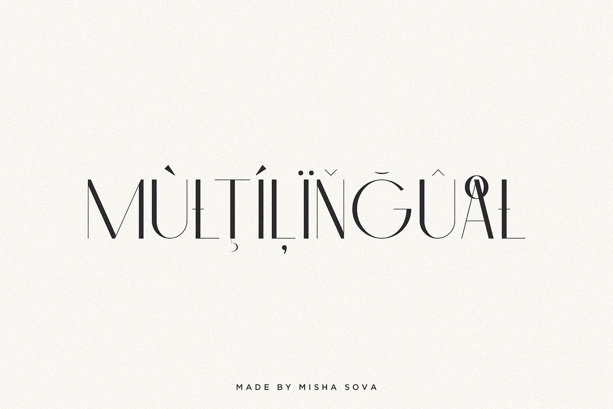 Classica - Modern Sans Serif, a Sans Serif Font by Misha Sova (Photo 10 of 10)