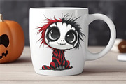 Halloween cartoon Beetlejuice., a Person Illustration by KENO Mascots (Thumbnail 4 of 10)
