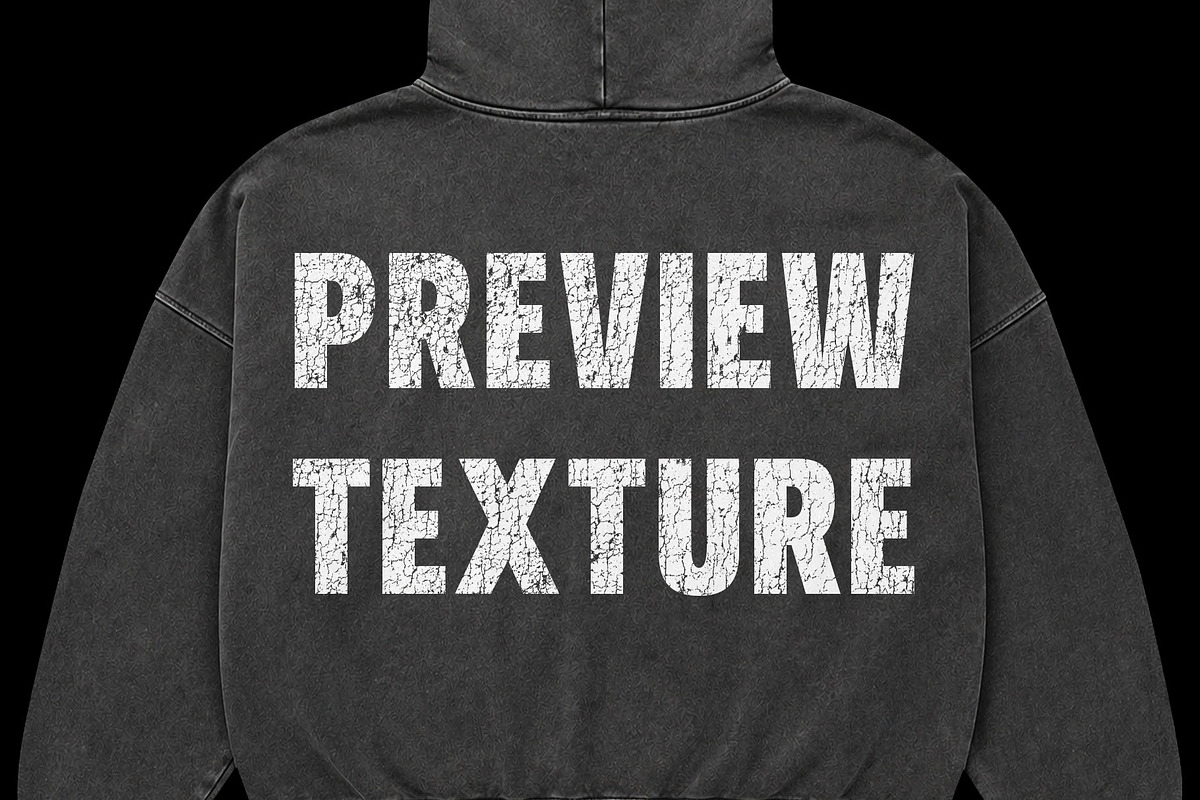 Vintage Boxy Hoodie Mockup, a Shirt Mockup by yalanois (Photo 4 of 6)