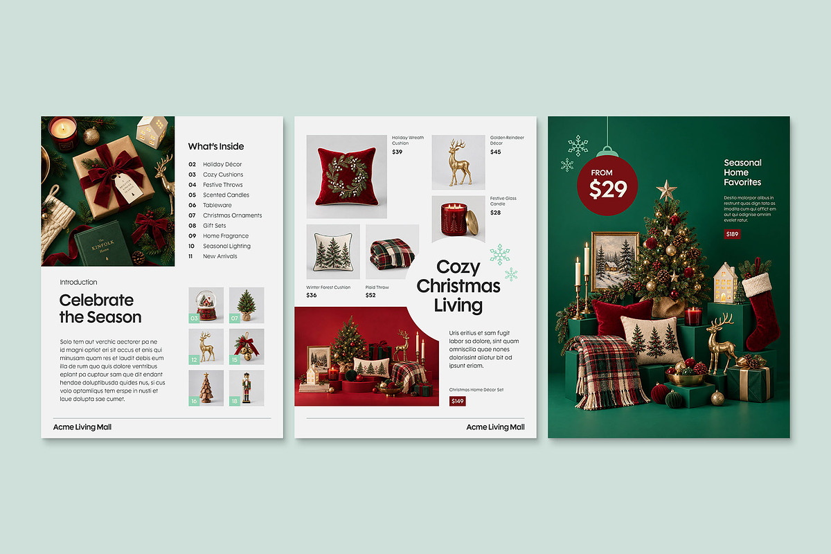 Digital Christmas Gift Guide, a Brochure Template by BrandPacks (Photo 3 of 6)