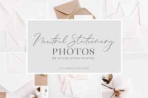 Neutral Stationary Styled Photos