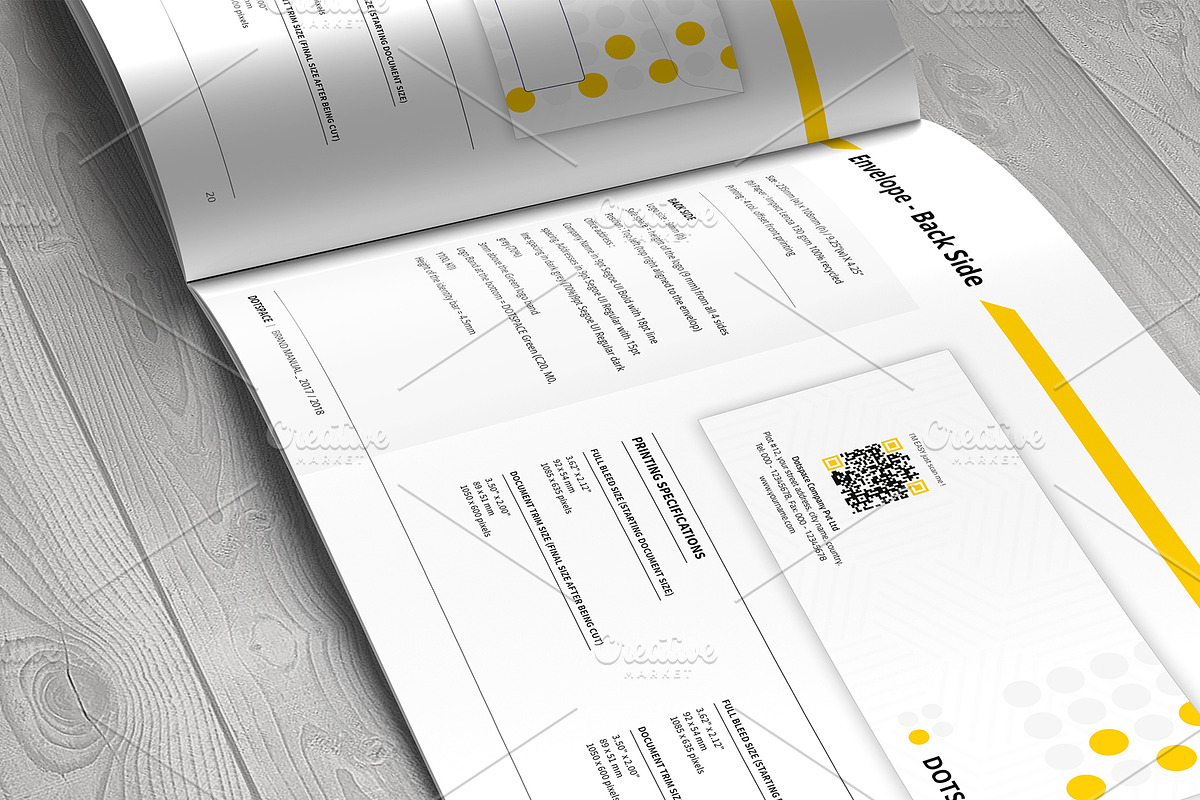 Brand Manual 30 Pages A4 / US Letter, a Brochure Template by Mastergfx (Photo 22 of 32)
