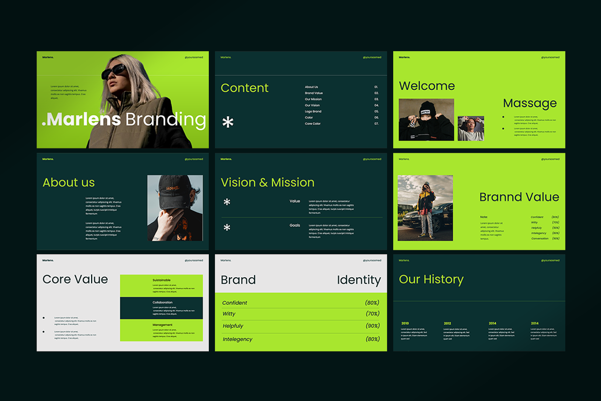 Marlens-Starup Branding Presentation, a Presentation Template by ONESADYA (Photo 3 of 5)