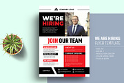 We Are Hiring Job Flyer Template, a Flyer Template by Sharifull11 (Thumbnail 1 of 3)