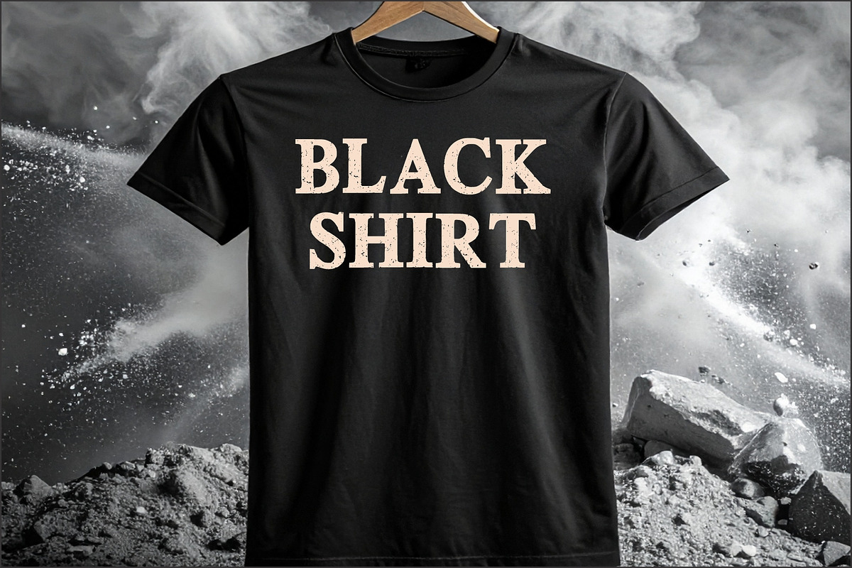 Bright Grunge Display Font, a Slab Serif Font by Fourteen Letter (Photo 3 of 6)