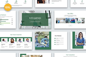 Vitamind - Psychology & Counseling, a Presentation Template by kerismaker