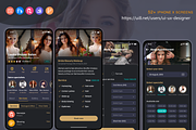 Barber & Salon UI Kit, an App Template by UX Design Master (Thumbnail 8 of 13)