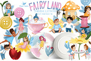 Fairy elf land whimsical illustratio, a Person Illustration by Winged Graphics (Thumbnail 1 of 3)