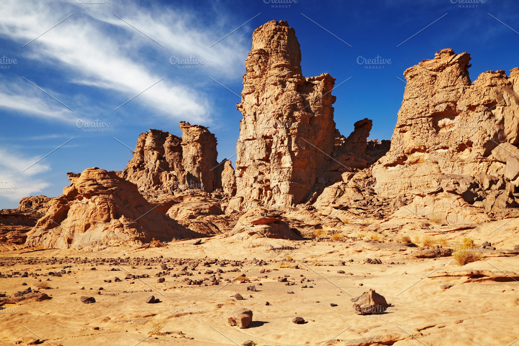 Sahara Desert, Tassili N'Ajjer, Alge, a Nature Photo by Shop Name