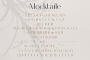 Mocktaile | Modern Luxury Typeface, a Serif Font by Krismagraph (Thumbnail 7 of 10)