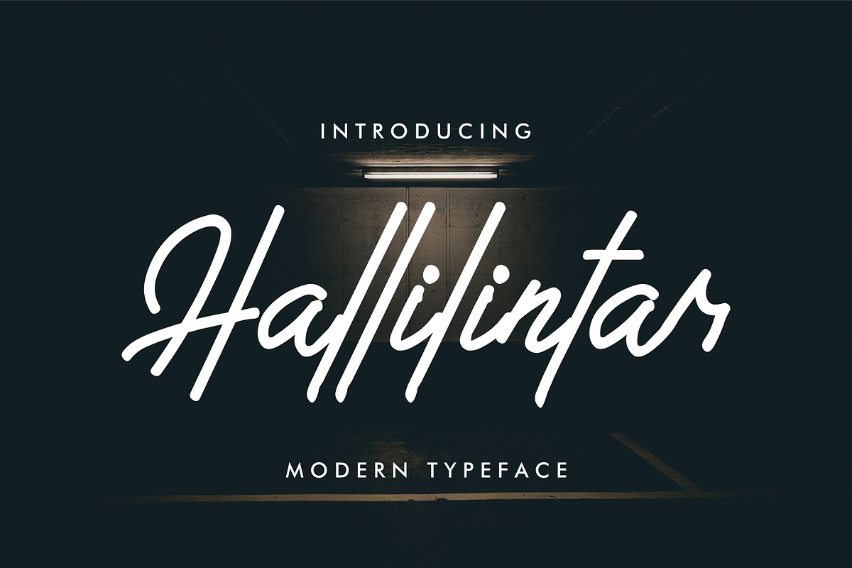 Hallilintar | Modern Font