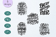 Spring quotes SVG Bundle, an Illustration by rinaletters (Thumbnail 3 of 4)