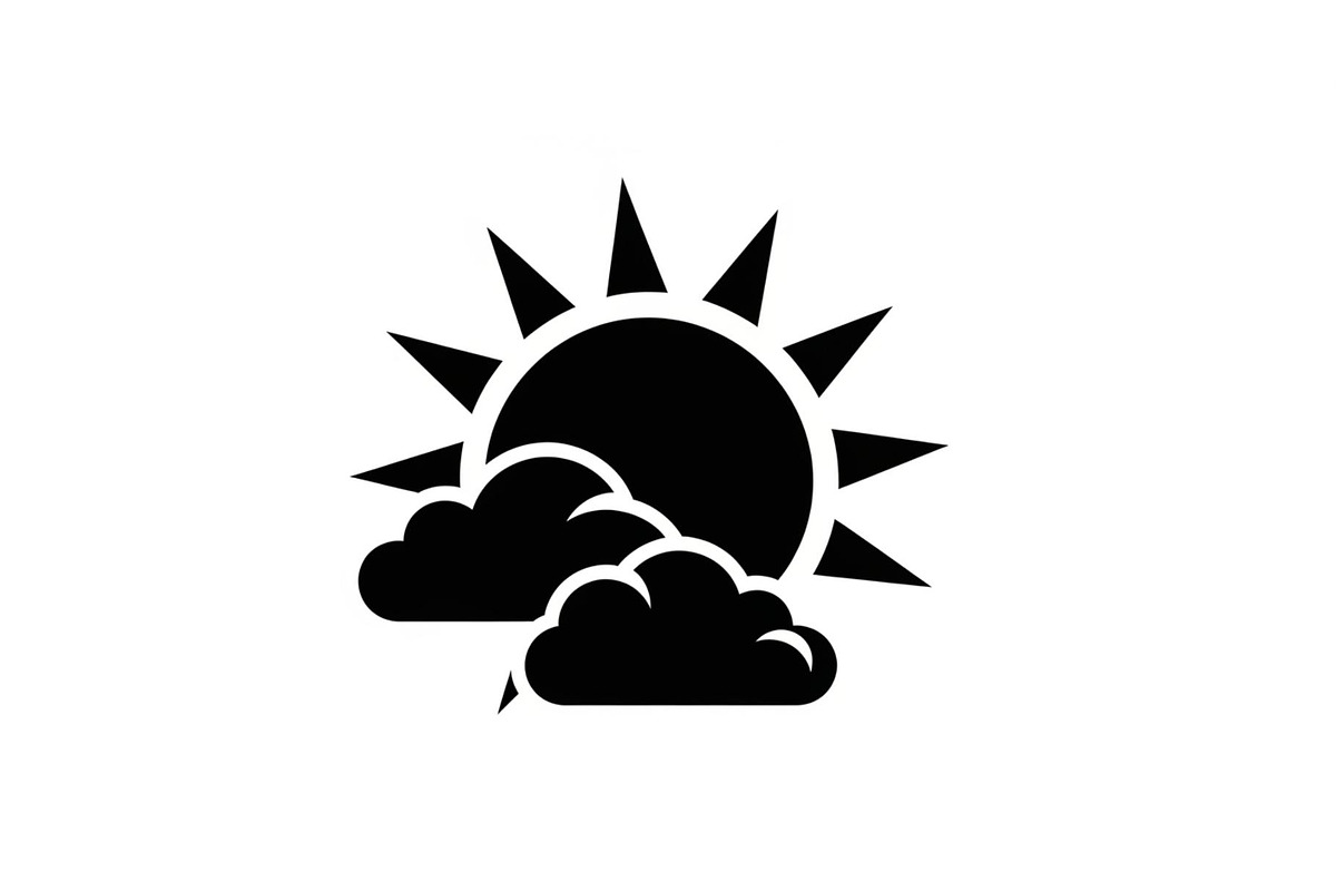 Sun Behind Clouds Silhouette Bundle, an Illustration by Gaye Art (Photo 22 of 31)