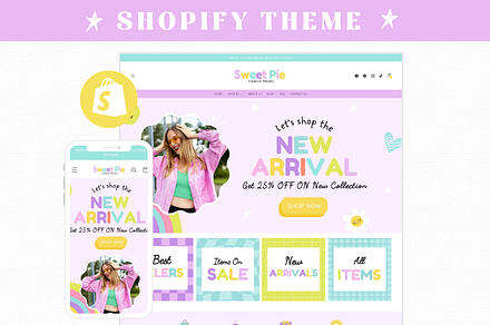 Colorful Shopify Store Template