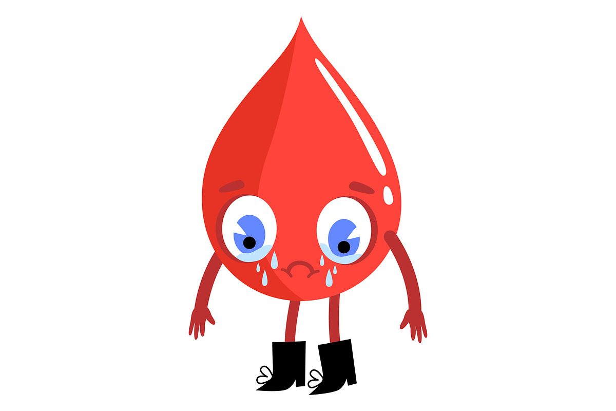 Blood Drop Characters Clipart Medic, a Healthcare Illustration by the_myro (Photo 5 of 14)