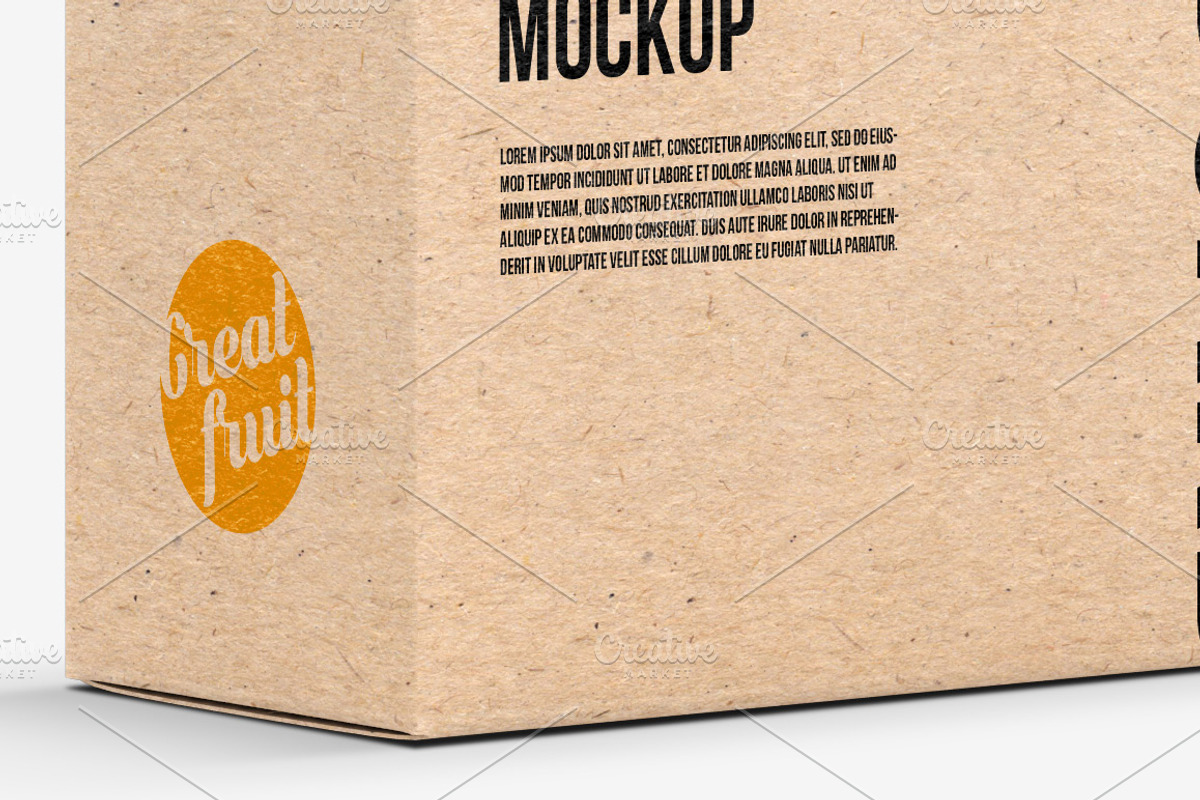 Box with Hang Tab PSD Mockup, a Merchandise Mockup by GreatFruit (Photo 6 of 8)