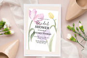 Watercolor Tulips Clipart, a Decorative Illustration by ArtGiftsStudio (Thumbnail 2 of 6)
