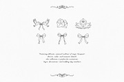 Wedding Timeline Icons, Line Art, an Object Illustration by Pretty Meerkat (Thumbnail 4 of 6)