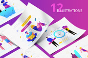 Vacations Illustration Set, a Templates & Theme by Boyko Pictures (Thumbnail 2 of 12)