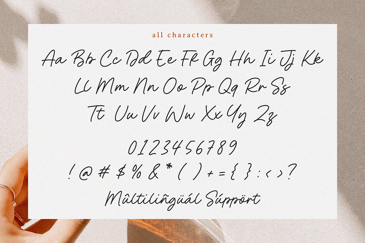 Orlando Kaiden Font, a Script Font by Timurtype (Photo 6 of 7)