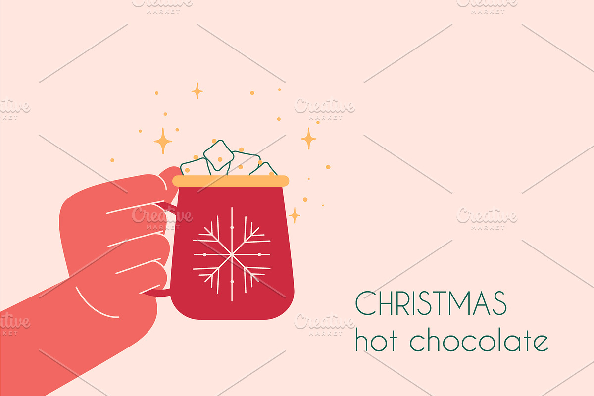 Christmas in Hands, a Seasonal Illustration by Mary Long (Photo 6 of 9)