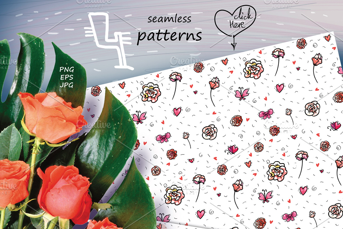 St.Valentine's Cats - 82 elements, an Animal Illustration by Zooza Art (Photo 6 of 8)