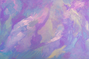 Abstract acrylic painting on canvas featuring abstract, abstraction, and