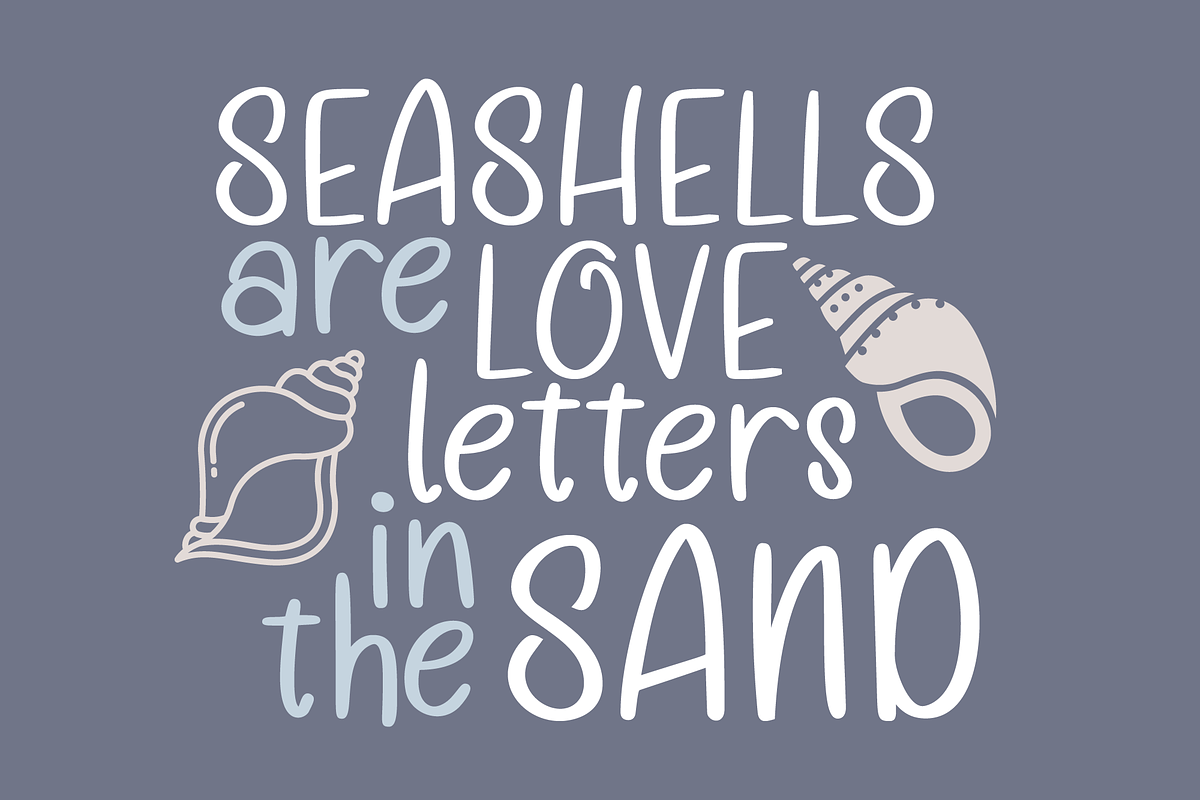 Lunar Shore Cute Handwriting Font, a Font by Dancing with Ink (Photo 12 of 19)