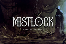 Mistlock Typeface