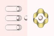 Geometric & Abstract Illustrations, an Object Graphic by Paulina Sara Design (Thumbnail 15 of 17)