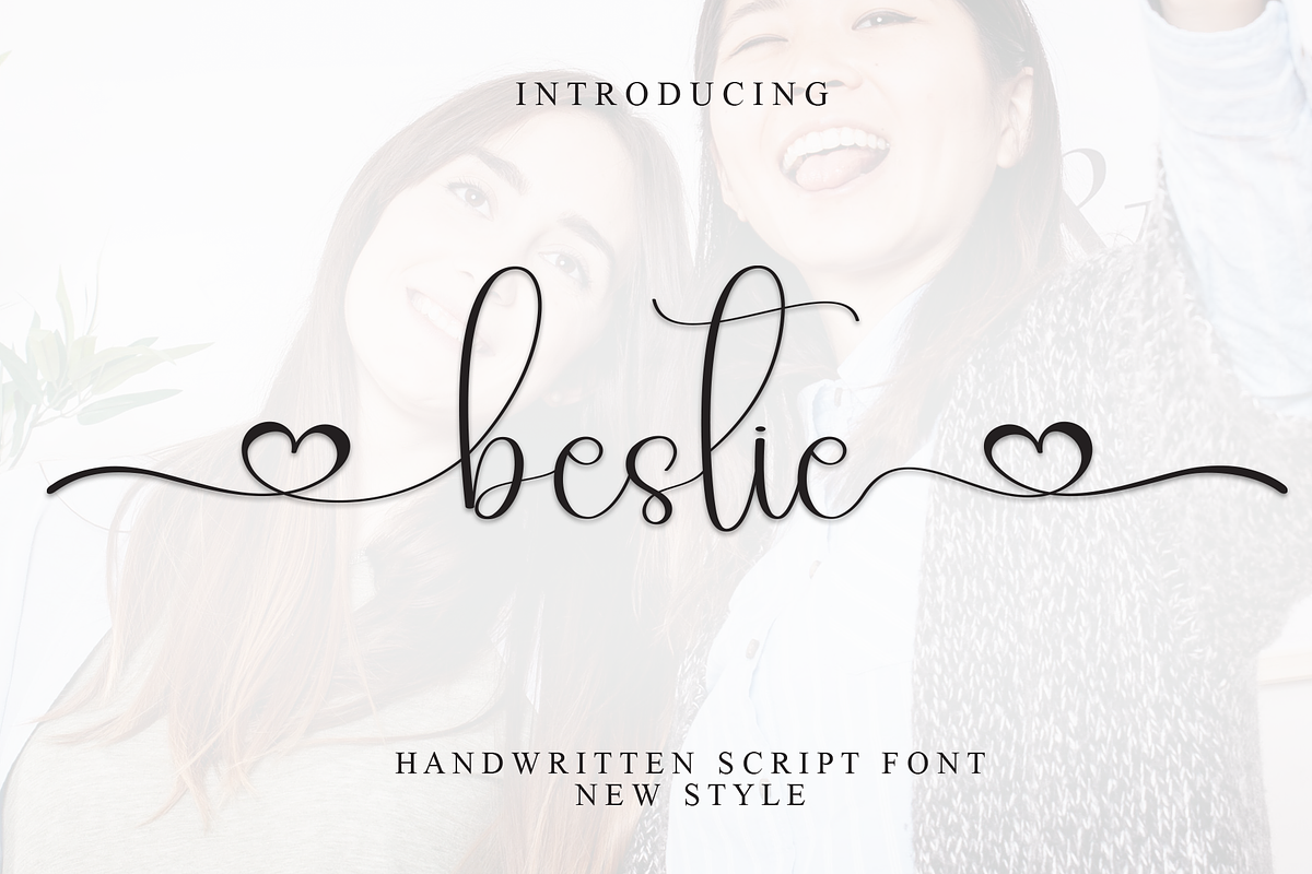 Bestie | Script Font, a Handwritten Font by Scratchones