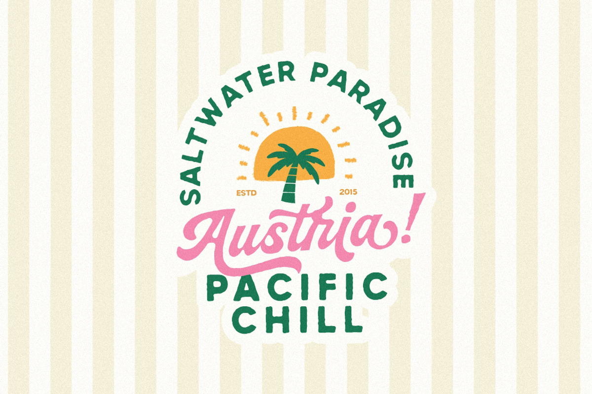 Peach Club Font, a Handwritten Font by HansCo Studio (Photo 3 of 12)